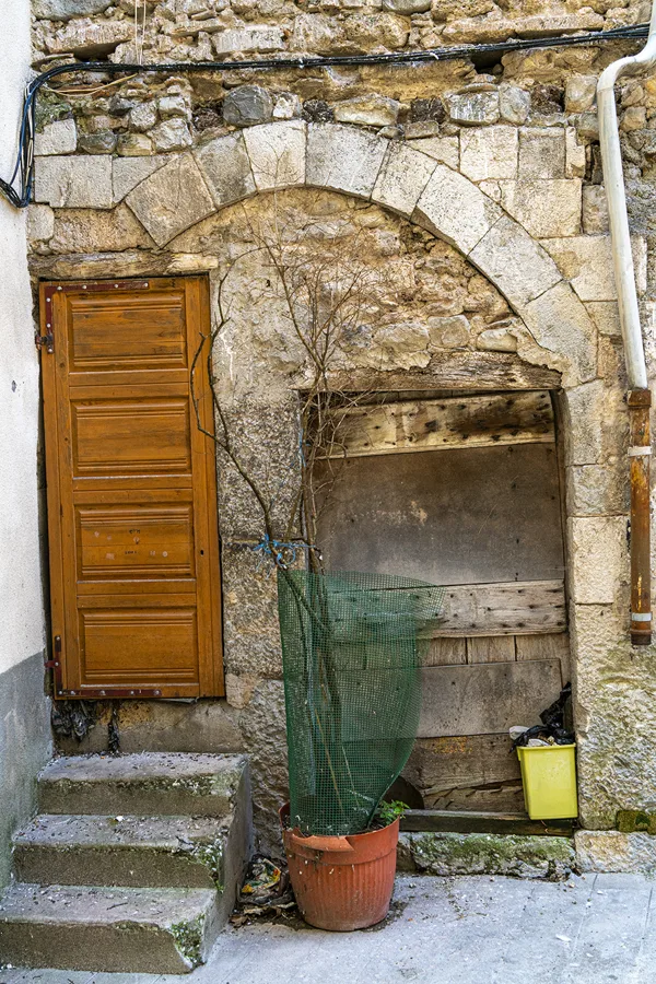 entrée de maison remodelée