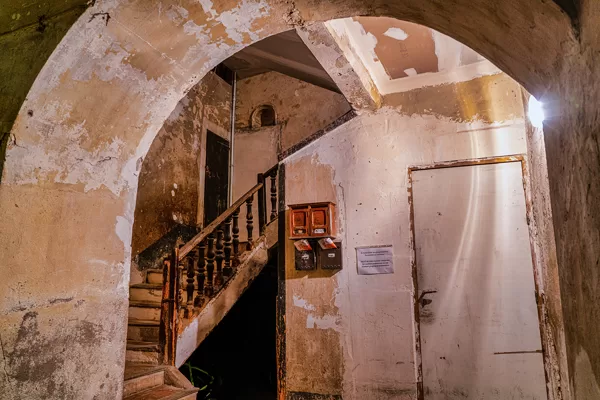 Escalier interieur de la maison Papon