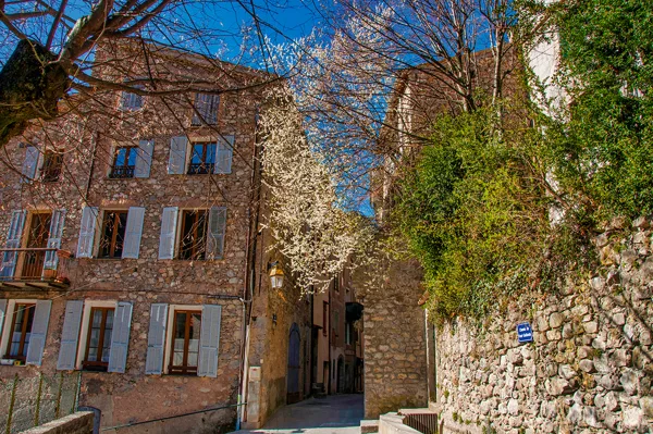 Entrée de la rue Brouchier à partir du côté est - chemin du Fuont Gaillarde